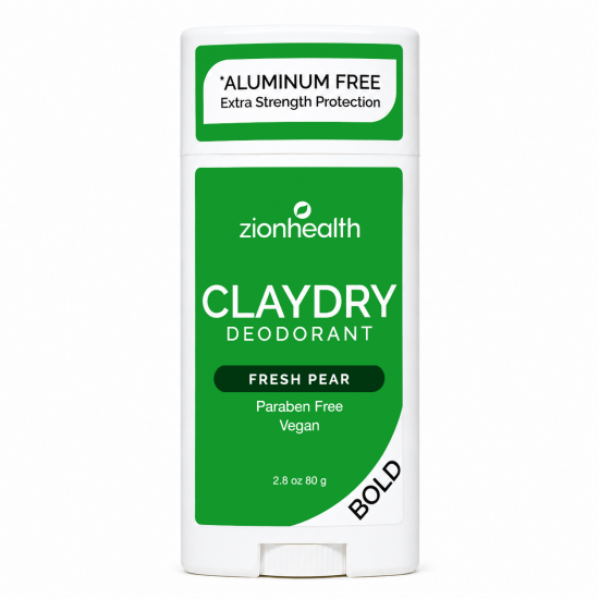 CLAYDRY™ BOLD Fresh Pear Aluminum-Free Natural Deodorant